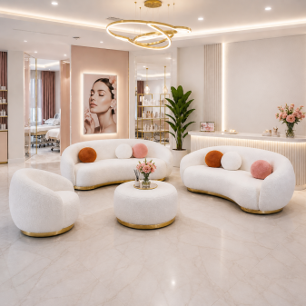 beauty luxury fasulye koltuk takımı